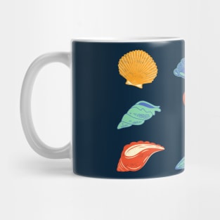 Marine Life Staples Collection: Seashells, Crustaceans, and more crustaceancore! Mug